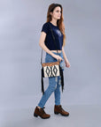 American Darling Cross Body Hand Tooled Saddle Blanket Genuine Leather Women Bag Western Handbag Purse