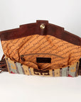American Darling Small Crossbody Hand Tooled Saddle Blanket Genuine Leather women bag western handbag purse