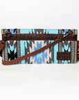 American Darling Small Crossbody Hand Tooled Saddle Blanket Genuine Leather women bag western handbag purse