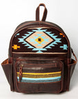 American Darling Saddle Blanket Genuine Leather Women Bag Western Handbag Purse