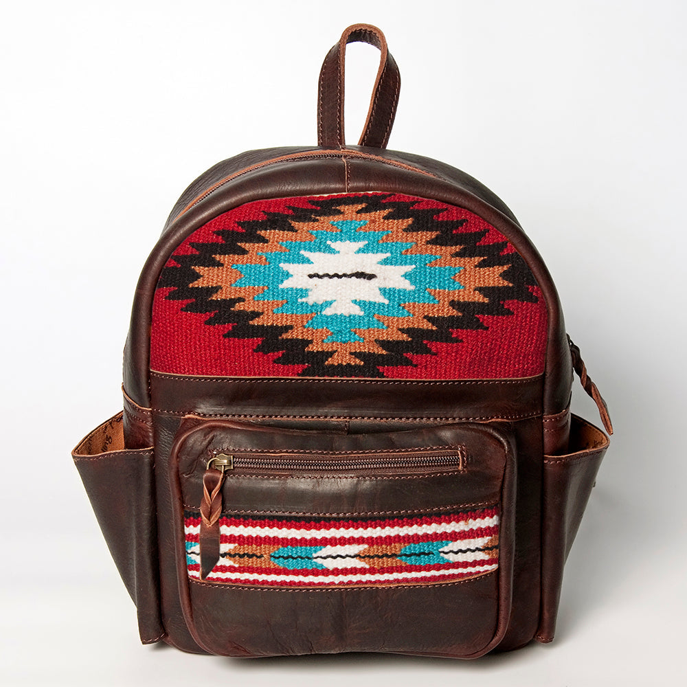 American Darling Saddle Blanket Genuine Leather Women Bag Western Handbag Purse