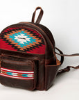 American Darling Saddle Blanket Genuine Leather Women Bag Western Handbag Purse