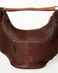 American Darling HOBO Hand Tooled Hair-on Genuine Leather women bag western handbag purse