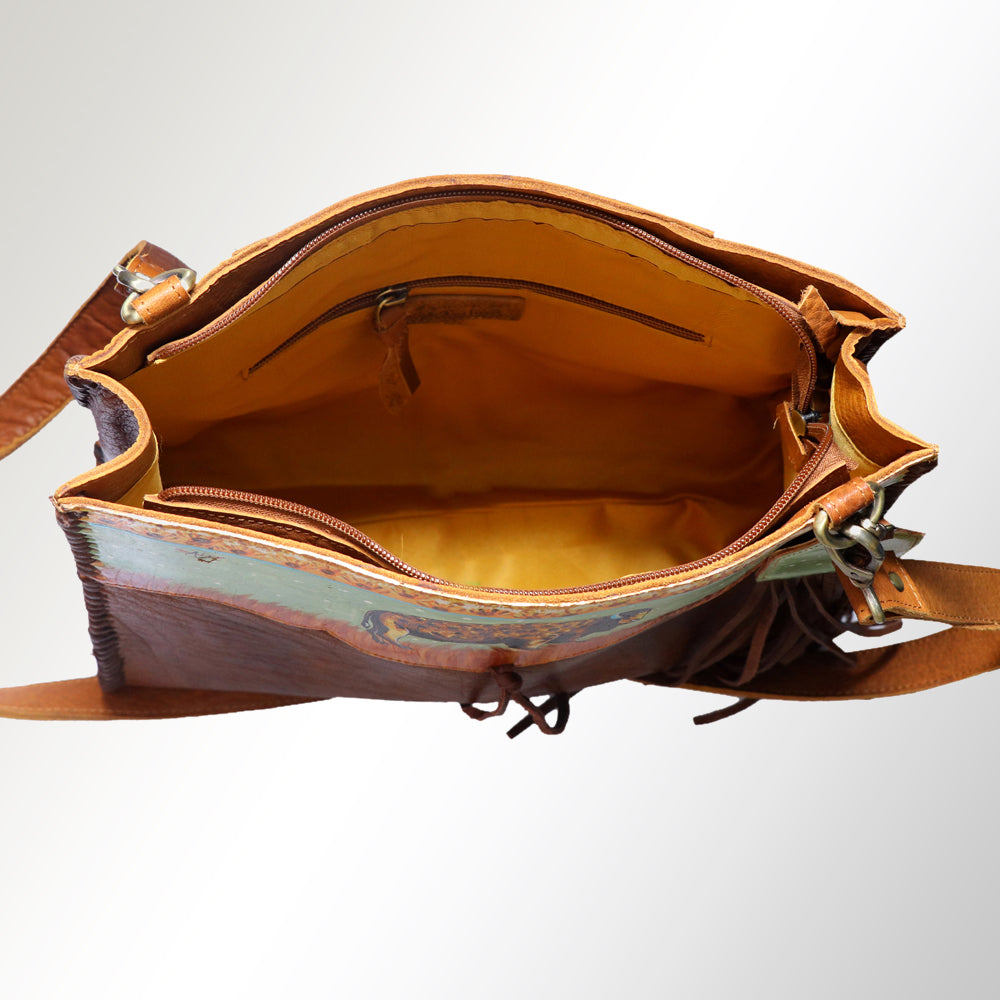 American Darling Tote Genuine Leather women bag western handbag purse