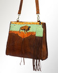 American Darling Tote Genuine Leather women bag western handbag purse
