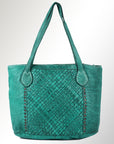 Never Mind Nmbgm103C Tote Vintage Handmade Genuine Cowhide Leather Women Bag Western Handbag Purse
