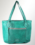 Never Mind Nmbgm103C Tote Vintage Handmade Genuine Cowhide Leather Women Bag Western Handbag Purse