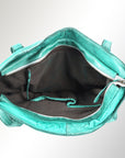 Never Mind Nmbgm103C Tote Vintage Handmade Genuine Cowhide Leather Women Bag Western Handbag Purse