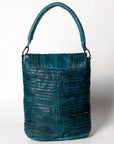Never Mind Nmbgm105A Tote Vintage Handmade Genuine Cowhide Leather Women Bag Western Handbag Purse