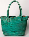 Never Mind Nmbgm104C Tote Vintage Handmade Genuine Cowhide Leather Women Bag Western Handbag Purse