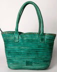 Never Mind Nmbgm104C Tote Vintage Handmade Genuine Cowhide Leather Women Bag Western Handbag Purse