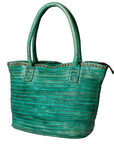Never Mind Nmbgm104C Tote Vintage Handmade Genuine Cowhide Leather Women Bag Western Handbag Purse