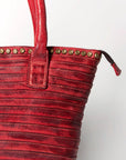 Never Mind Nmbgm104D Tote Vintage Handmade Genuine Cowhide Leather Women Bag Western Handbag Purse