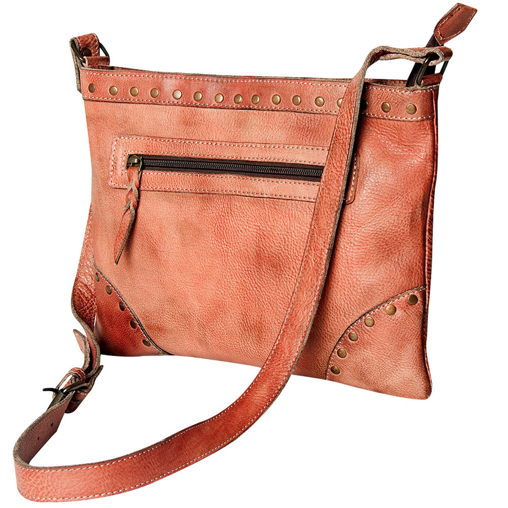 Never Mind Nmbg110A Cross Body I Vintage Handmade Genuine Cowhide Leather Women Bag Western Handbag Purse