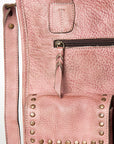 Never Mind Nmbg111D Tote Vintage Handmade Genuine Cowhide Leather Women Bag Western Handbag Purse