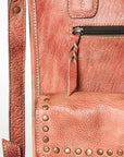 Never Mind Nmbg111E Tote Vintage Handmade Genuine Cowhide Leather Women Bag Western Handbag Purse