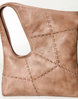 Never Mind Nmbg112A Tote Vintage Handmade Genuine Cowhide Leather Women Bag Western Handbag Purse
