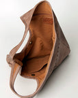 Never Mind Nmbg112A Tote Vintage Handmade Genuine Cowhide Leather Women Bag Western Handbag Purse