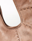 Never Mind Nmbg112A Tote Vintage Handmade Genuine Cowhide Leather Women Bag Western Handbag Purse