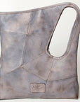 Never Mind Nmbg112B Tote Vintage Handmade Genuine Cowhide Leather Women Bag Western Handbag Purse