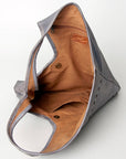 Never Mind Nmbg112B Tote Vintage Handmade Genuine Cowhide Leather Women Bag Western Handbag Purse
