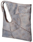 Never Mind Nmbg112B Tote Vintage Handmade Genuine Cowhide Leather Women Bag Western Handbag Purse