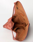 Never Mind Nmbg112E Tote Vintage Handmade Genuine Cowhide Leather Women Bag Western Handbag Purse