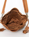 American Darling Cross Body Hand Tooled Genuine Leather women bag western handbag purse