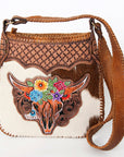 American Darling Cross Body Hand Tooled Genuine Leather women bag western handbag purse