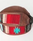 American Darling ADBT141C Saddle Blanket Genuine Leather Crossbody Handle Strap For Bags