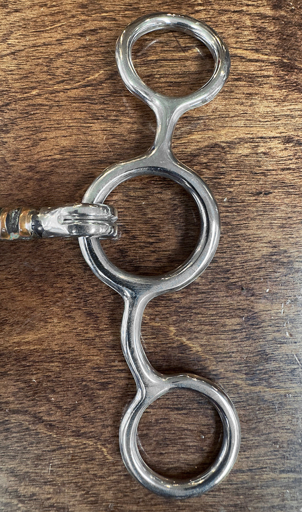 HILASON Western Horse Stainless Steel Gag Bit
