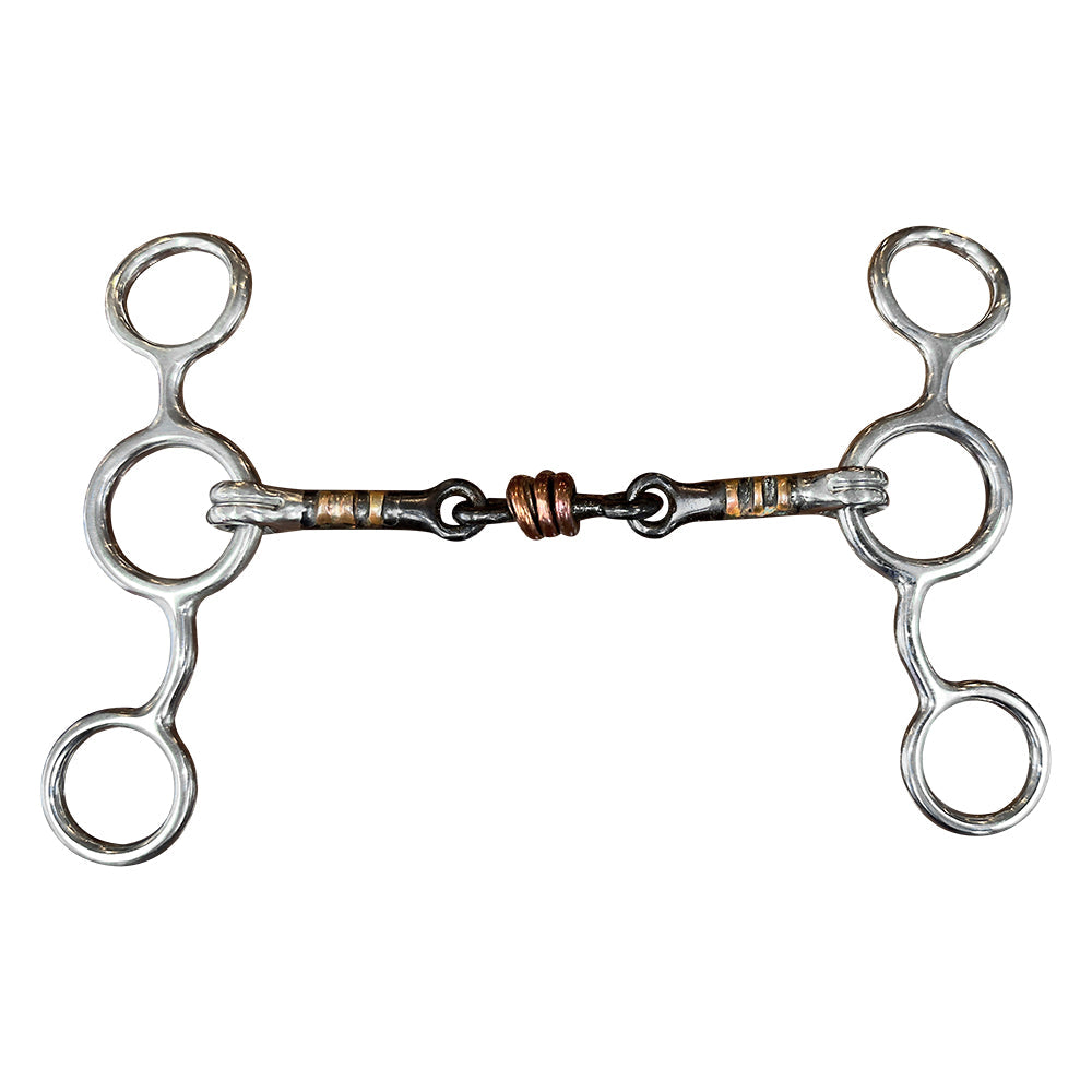 HILASON Western Horse Stainless Steel Gag Bit