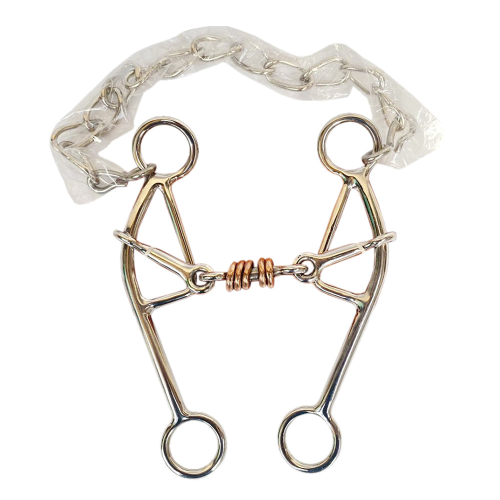 HILASON Western Horse Stainless Steel Gag Bit
