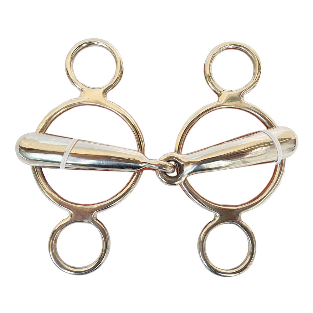 HILASON Western Horse Stainless Steel Gag Bit