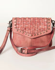 Never Mind Nmbg121A Cross Body I Vintage Handmade Genuine Cowhide Leather Women Bag Western Handbag Purse