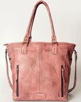 Never Mind Nmbg124A Tote Vintage Handmade Genuine Cowhide Leather Women Bag Western Handbag Purse