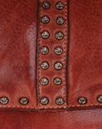 Spaghetti Western Swc145Acg Backpack Vintage Handmade Drum Dyed Genuine European Cowhide Leather Women Bag Western Handbag Purse