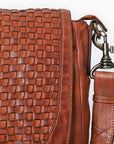 Spaghetti Western Swc160Cg Cross Body I Vintage Handmade Drum Dyed Genuine European Cowhide Leather Women Bag Western Handbag Purse