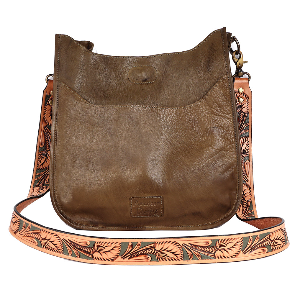 American Darling Large Crossbody Genuine Leather women bag western handbag purse