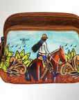 American Darling Coin Purse Genuine Leather women bag western handbag purse