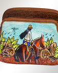 American Darling Coin Purse Genuine Leather women bag western handbag purse