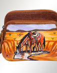 American Darling Coin Purse Genuine Leather women bag western handbag purse