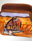 American Darling Coin Purse Genuine Leather women bag western handbag purse