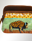American Darling Coin Purse Genuine Leather women bag western handbag purse