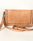 Never Mind Nmbg129A Wallet Vintage Handmade Genuine Cowhide Leather Women Bag Western Handbag Purse