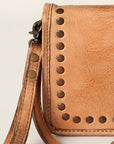 Never Mind Nmbg129A Wallet Vintage Handmade Genuine Cowhide Leather Women Bag Western Handbag Purse