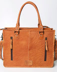 American Darling Briefcase Hand Tooled Saddle Blanket Genuine Leather women bag western handbag purse