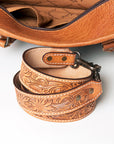 American Darling Briefcase Hand Tooled Saddle Blanket Genuine Leather women bag western handbag purse