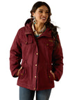 Ariat Women's Western Yoke Grizzly Insulated Parka - Tawny Port