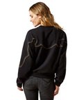 Ariat Women's Hickory Western Yoke Sweatshirt